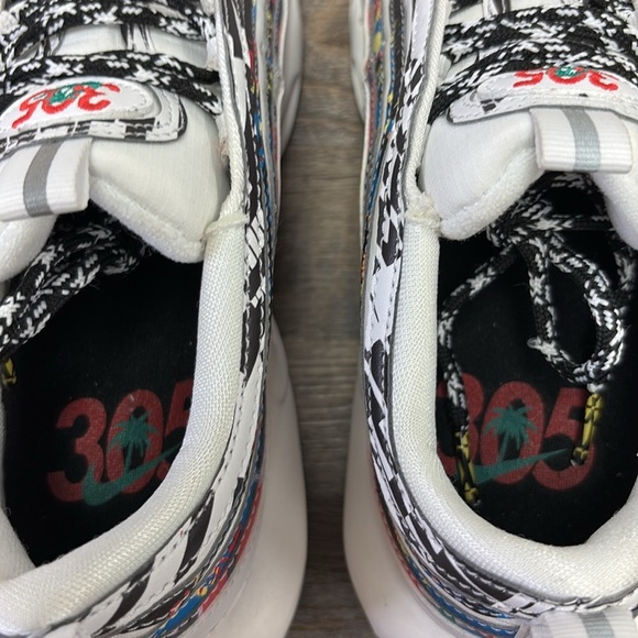 Nike Air Max Plus 97 “305 Miami” Sneakers White Black Habanero Red – Size 8.5 main image 4